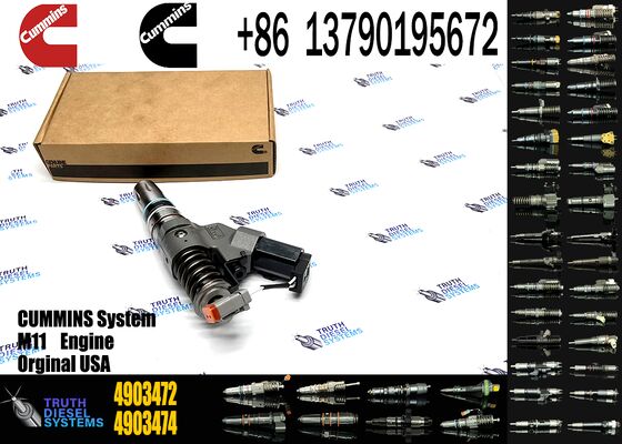 Genuine Diesel Fuel Injector 4026222 4903472 4903319 4061851 3411845 for C-ummins QSM11 M11 ISM Engine