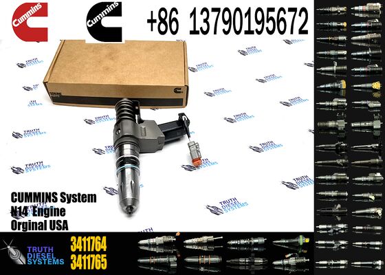 New Fuel Injector 3084891 3088178 3411764 3078198 for C-ummins N14 Injector Diesel Engine Spare Parts Construction Machinery
