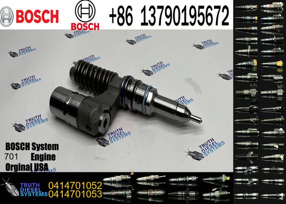 Common Rail Diesel Fuel Injector Remanufactured 0414701052/42562791/500331074 for Excavator Ive-co (Big) Truck Auto parts Excavator Truck Auto parts Steel