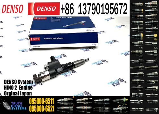 Wholesale Engine Parts Common Rail Diesel Fuel Injector Applicable for TOYOTA 095000-6511 0950006511