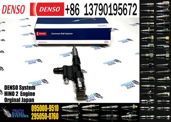 095000-9510 0950009510 Common Rail Fuel Injector 23670-E0510 23670E0510 for Hino 300 N04c Toyota Dyna Engine