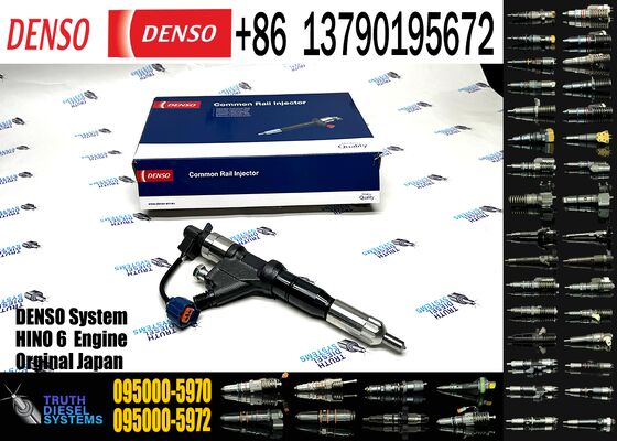 Excavator 095000-5223 095000-5224 095000-5225 095000-5226 Engine Common Rail Fuel Injector 095000-5970 095000-5972
