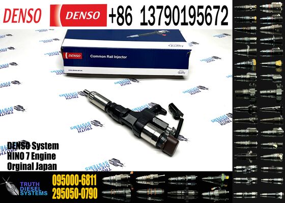 095000-6810 095000-6811 095000-6812 095000-6813 23670-E0201 Fuel Injector Fit for Hino J08E J08C Ranger Engine