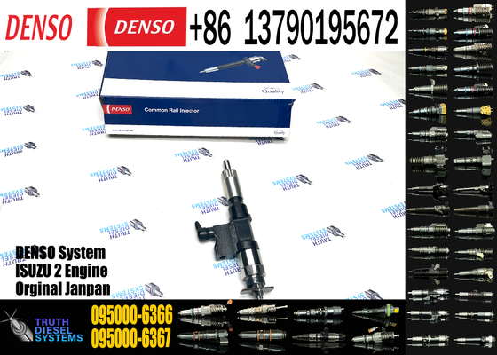 High Quality for ISUZU 6HK1 FORWARD 4HK1 N SERIES Diesel Common Rail Fuel Injector 095000-6363 095000-6366