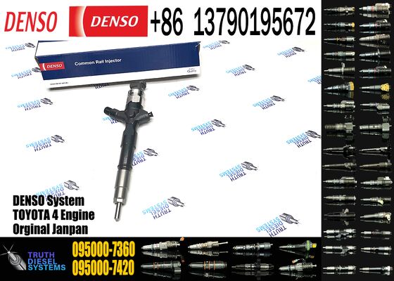 High Quality Diesel Fuel Injector Assembly Common Rail Injector 23670-30300 095000-7360 for To-yota ALA30 RAV4 2AD 1KD 2KD-FTV
