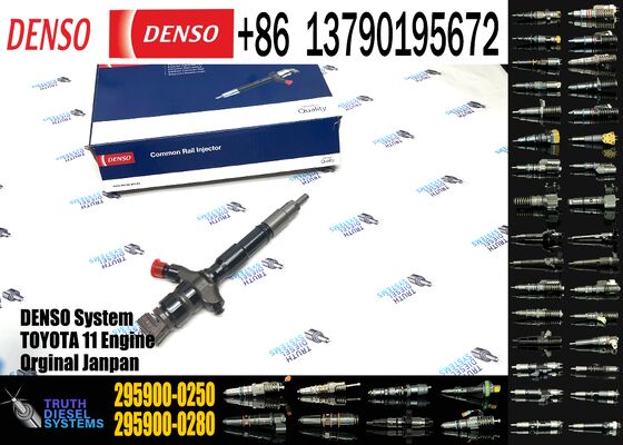 100% Original Brand New 295900-0250 23670-30440 23670-39435 Common Rail Injectors 23670-30440 23670-39435 Diesel Fuel Injectors
