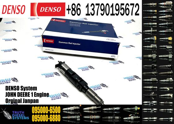 High Quality Common Rail Diesel Fuel Injector 095000-6500 Re546782/Re529414/Re529117 for Denso for John Deere 4.5L & 6.8L