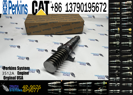 Common Rail Diesel Fuel Injector 4P-9077 4P-9076 4P-9075 for Ccaterpillar CAT 3508 3512 3516 Engine Injectors 4P9077