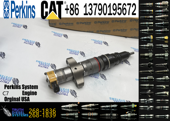 Diesel Common Rail Injector 268-1836/295-1412 Compatible with for Engine C7 Forwarder 584/584HD