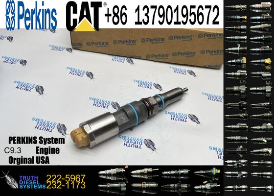 For C-a-t 222-5967 2225967 Excavator Parts E336E C9.3 Engine Injector 460-8213 20R-5075 460-8213 456-3509 20R5075 4563509