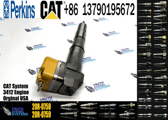 Fuel Injector 232-1175 20R-0758 10R-1265 for Ccaterpillar CAT Engine 3412E 3408E Dozer D9R Quarry Truck 775D AD45