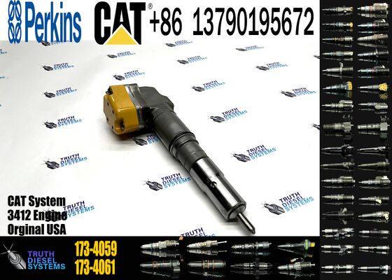 3412 Engine Parts Fuel Injector 171-9710 0R-9348 173-4059 173-4061 Common Rail Injector