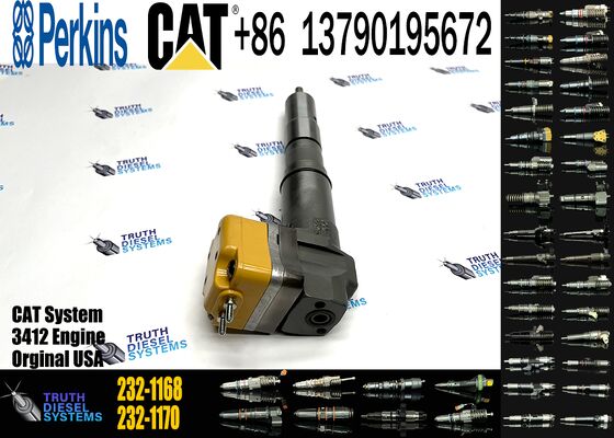 Newly Available Low-price Diesel Common Rail Injector 232-1173 0R-9803 232-1168 for 3412 3412E Engine Assembly