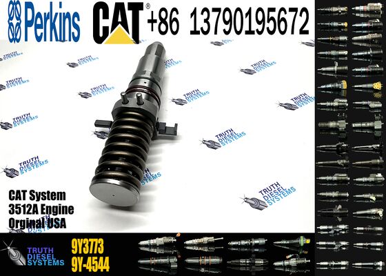 Fuel Injector 9Y3773 9Y-3773 0R2923 Common Rail Fuel Injector Construction Machinery Excavator Parts for 3508 3512 3516 Engine