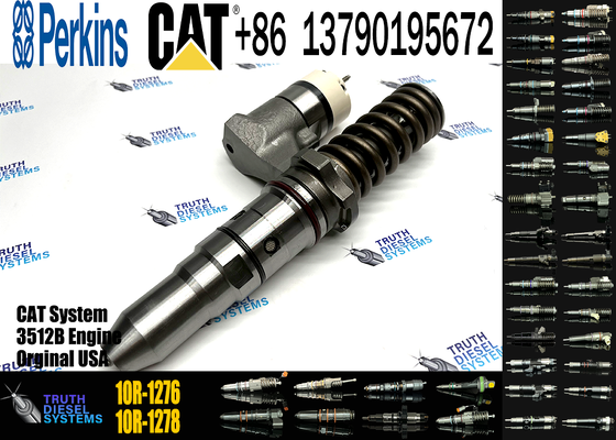 Excavator Parts 392-0215 Fuel Injector 3920215 10r-1276 10r1276 for Cat 3508b 3512b 3516b3512c 3516c Series