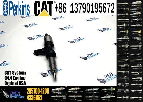 Common Rail Fuel Injector 295700-1200 5710940 for Perkins C4.4 571-0940 Diesel Engine New Injection Valves 6 Months Warranty