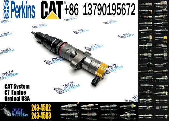 20R-9079 243-4502 20R-8057 241-3400 20R-8059 268-1836 Diesel Engine Fuel Injector For Ccaterpillar Excavator CAT C7