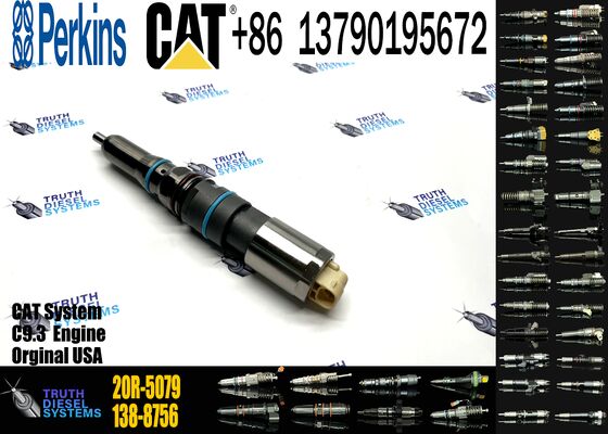 C9.3 Common Rail Injector 20R-5079 456-3544 374-0750 for Ccaterpillar CAT Excavator 336E 336E L Loader 966K 972K