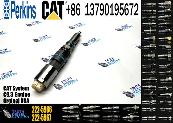 For C-a-t  222-5966 10R-1265 10R1265 155-1819Excavator Parts E336E C9.3 Engine Injector 460-8213 20R-5075 460-8213 456-3509 20R5075 4563509