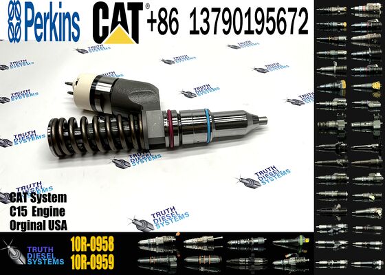 Truck Engine Parts Common Rail Diesel Fuel Injector 211-3024 10R-0958 10R-8502 2113024 10R0958 10R8502 for C15