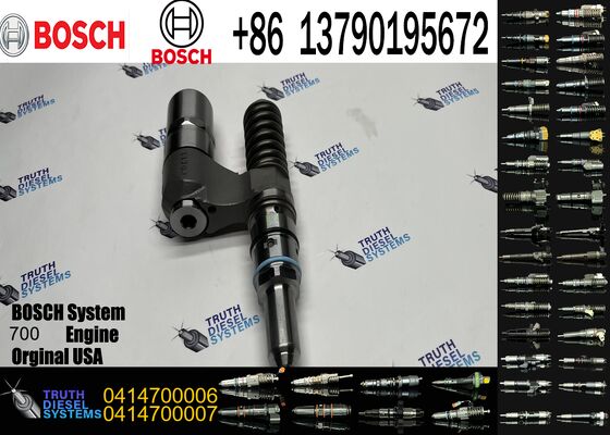 High Quality Truck Diesel Engine Fuel Injector Assembly Fuel Injector 504100287 0414700006 for Bosch Engine for Iv-eco Series