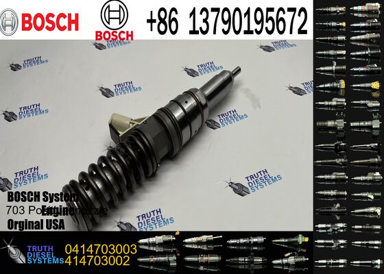 Reman Fuel Injector 0414703002 0414703003 0414703005 0414703007 0986441028 0986441029 0986441030 for Detroit Ccummins 12.7L 14.0L