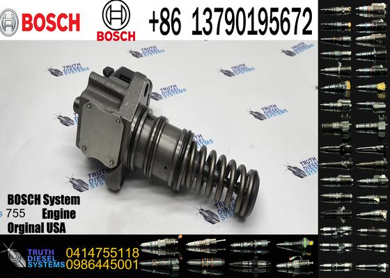 Best-Selling High Quality Common Rail Unit Fuel Pump 10116257 0414755018 0414755118 Excavator Truck Parts
