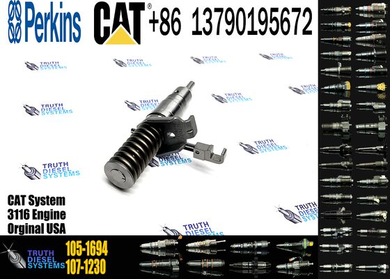 Diesel Common Rail Fuel Injector 101-8673 102-7038 105-1694 Mechanical Injector for Excavator Engine 3116