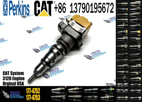 Diesel Fuel Injector 178-6342 177-4752 128-6601 For CCaterpillar 3126 3126B Engine