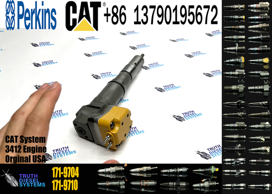 Fuel Injector 156-3895 111-7916 198-4752 20R-5392 198-6877 169-7408 171-9704 for C-A-T CCaterpillar 3412 Engine