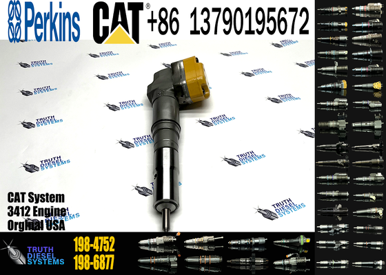 Fuel Injector 174-7528 179-9380 191-3005 198-4752 1747528 1799380 1913005 1984752 for CCater-pillar 3412 3412E Engine