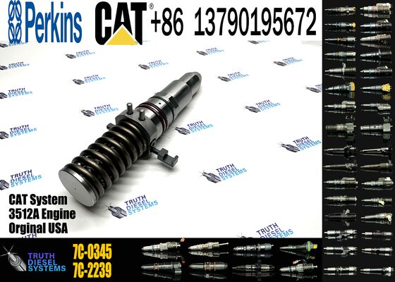 Genuine 10R-3053 2W5201 4P-9075 4P-9076 Injector Fuel 4P-9077 6I-3075 6I-4355 6i-4357 7C-0345 Fuel Injector for Ccaterpillar
