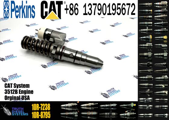 3512B Diesel Engine Parts Fuel Injector 162-8809 0R-3539 162-8813 386-1766   10R-8795for CAT CCaterpillar Construction Machinery