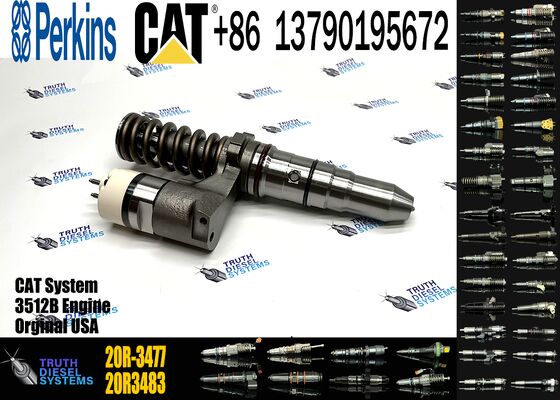 3512B Diesel Engine Parts Fuel Injector  20R-3477 162-8809 0R-3539 162-8813 386-1766 for CAT CCaterpillar Construction Machinery