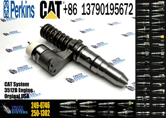 CCaterpillar Excavator Engine Fuel Injectors: 249-0707, 249-0708, 2490708, 249-0712, 249-0713, 249-0746, 250-1302, 250-1303