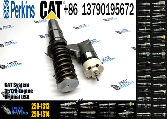 Excavator Engine Part Diesel Fuel Injector 250-1313 Engine Parts Injector 2501313 10R1285 for 3516B 789C 793C 793D