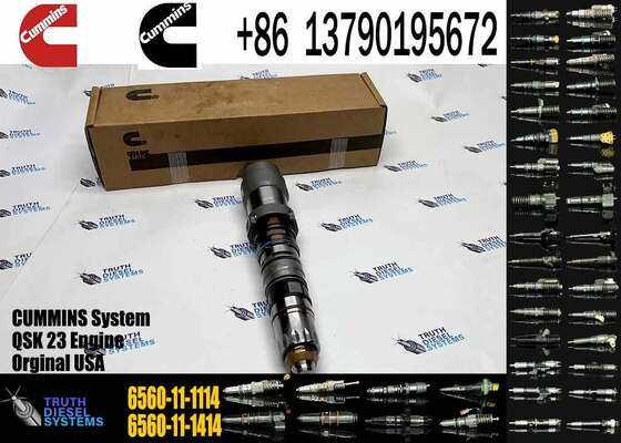 CUMMINS Common Rail Fuel Injector Nozzle 6560-11-1114 6560-11-1112 6560-11-1113 for PC1250 D375 H465-7 Engine 6D170