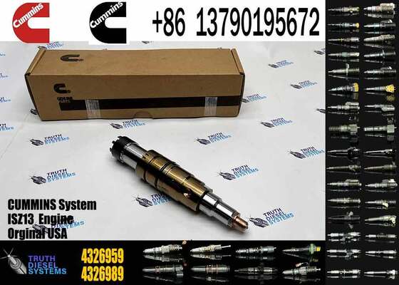CUMMINS 4955080 2872544 QSZ13 Injector Engine 5491600 2031835 2030519 Fuel Injector 4326959 5594515