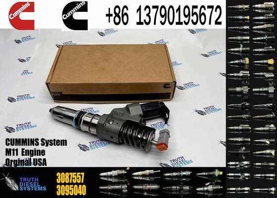 CUMMINS 3087557 3411758 4903319 3095040 3411845 4903472 3411752 4026222 4928171 3037772 Engine Fuel Injector For Cummins M11 ISM11 QSM11