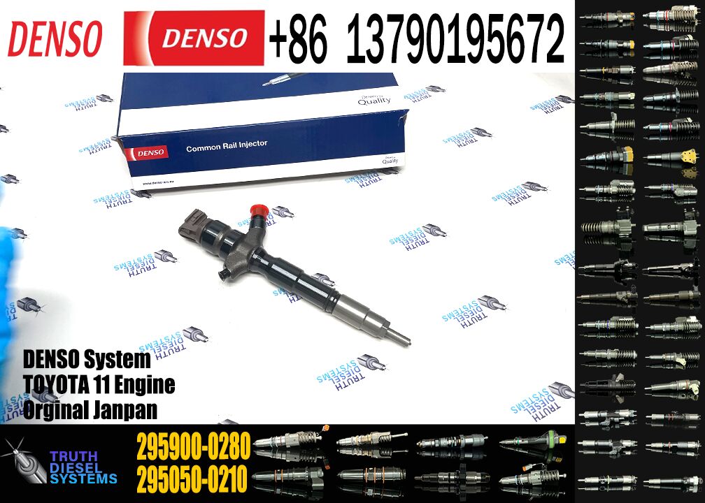 295900-0280 Fuel Injector 2959000280 DCRI200280 23670-30450 for Toyota ...