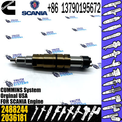 Common Rail Fuel Injector 2488244 2036181 1948565 2029622 2086663 2057401 for Scania Cummins QSX15