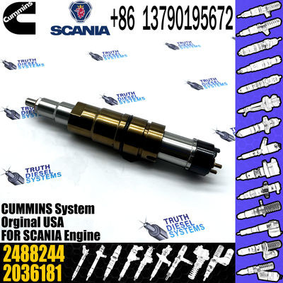 Common Rail Fuel Injector 2488244 2036181 1948565 2029622 2086663 2057401 for Scania Cummins QSX15