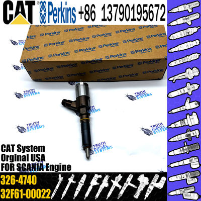 Common Rail Fuel Injector 32F61-00022 10R-7676 326-4740 for excavator CAT C4.2