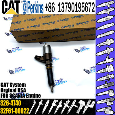 Common Rail Fuel Injector 32F61-00022 10R-7676 326-4740 for excavator CAT C4.2