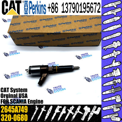 Common Rail Fuel 2645a749 Excavator 236-0962 2360962 10r7224 10r-7224 1888739 188-8739 E330c Engine Fue Injector