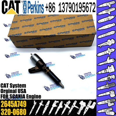 Common Rail Fuel 2645a749 Excavator 236-0962 2360962 10r7224 10r-7224 1888739 188-8739 E330c Engine Fue Injector