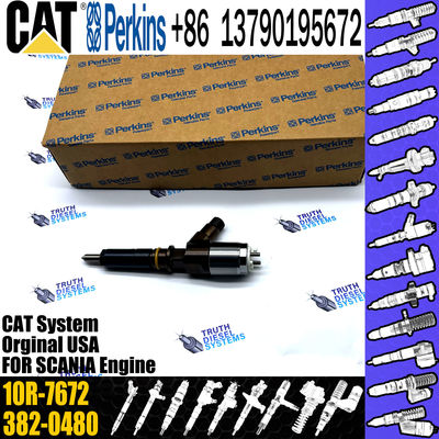 C4.4 C6.6 323D excavator engine parts for CAT Caterpillar fuel injector 3200680 320-0680 10R7672 10R-7672 2645A747