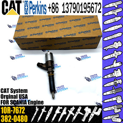 C4.4 C6.6 323D excavator engine parts for CAT Caterpillar fuel injector 3200680 320-0680 10R7672 10R-7672 2645A747