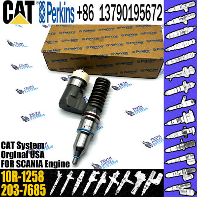C10 Fuel Injector Assembly 203-7685 212-3467 212-3468 350-7555 317-5278 161-1785 10R-0967 10R-1259 10R-1258