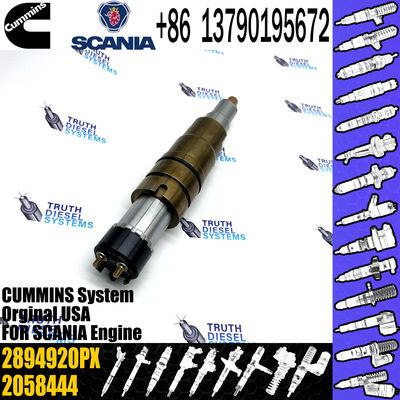 Common rail injector fuel injecto 2894920PX 2058444 2482244 2031386 for ISZ13 Excavator DC09 DC16 DC13